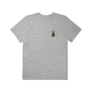 Nome do produto T-Shirt Plus Size – Nossa Senhora Aparecida (Emblema na Frente + Estampa Grande nas Costas)