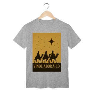 Nome do produto T-Shirt Classic Vinde Adorá-Lo – Reis Magos