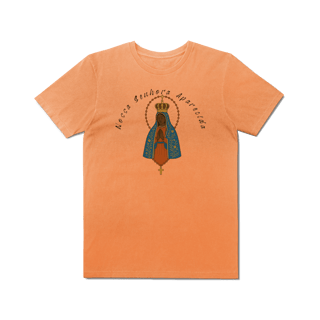 Nome do produto T-Shirt Estonada – Nossa Senhora Aparecida (Frente e Costas)