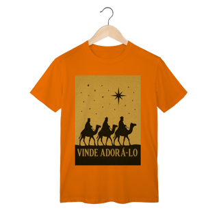 Nome do produto T-Shirt Classic Vinde Adorá-Lo – Reis Magos