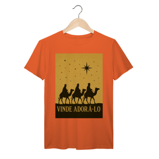 Nome do produto T-Shirt Prime Vinde Adorá-Lo – Reis Magos