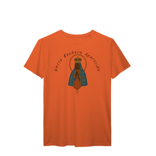 Nome do produto T-Shirt Prime – Nossa Senhora Aparecida (Estampas Grandes Frente e Costas)