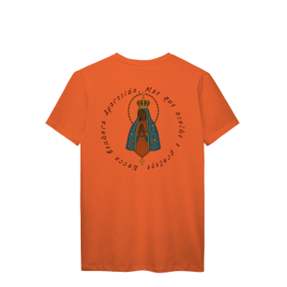 Nome do produto T-Shirt Prime – Nossa Senhora Aparecida (Estampas Grandes Frente e Costas)