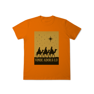 Nome do produto T-Shirt Classic Vinde Adorá-Lo – Reis Magos