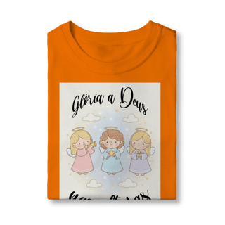 Nome do produto Camiseta Classic Infantil Glória a Deus nas Alturas – Anjinhos