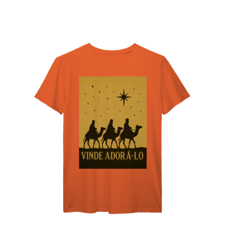 Nome do produto T-Shirt Prime Vinde Adorá-Lo – Reis Magos