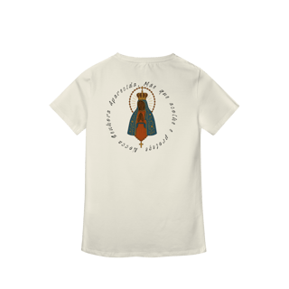 Nome do produto Baby Long Pima – Nossa Senhora Aparecida (Frente Pequena + Costas Grandes)