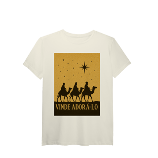 Nome do produto T-Shirt Pima Vinde Adorá-Lo – Reis Magos