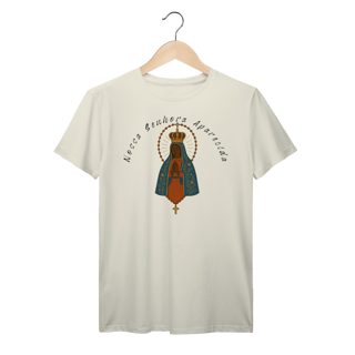 Nome do produto T-Shirt Prime – Nossa Senhora Aparecida (Estampas Grandes Frente e Costas)