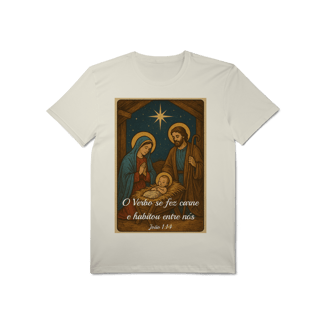 Nome do produto T-Shirt Pima – “O Verbo Se Fez Carne”