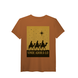 Nome do produto T-Shirt Pima Vinde Adorá-Lo – Reis Magos