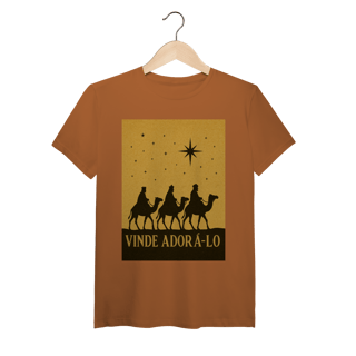 Nome do produto T-Shirt Pima Vinde Adorá-Lo – Reis Magos