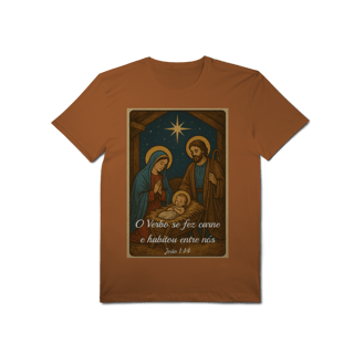 Nome do produto T-Shirt Pima – “O Verbo Se Fez Carne”