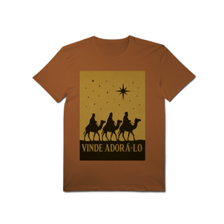 Nome do produto T-Shirt Pima Vinde Adorá-Lo – Reis Magos