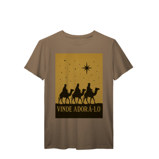 Nome do produto T-Shirt Prime Vinde Adorá-Lo – Reis Magos