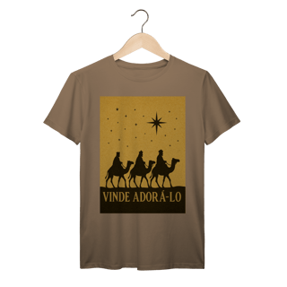 Nome do produto T-Shirt Prime Vinde Adorá-Lo – Reis Magos