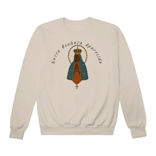 Nome do produto Moletom Prime Fechado – Nossa Senhora Aparecida (Frente e Costas)