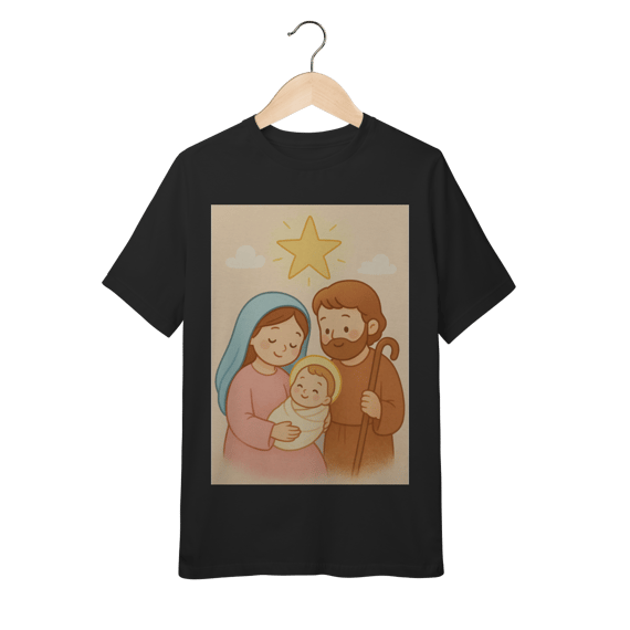 Camiseta Quality Juvenil – Sagrada Família (Estilo Infantil | 10 a 14 anos)