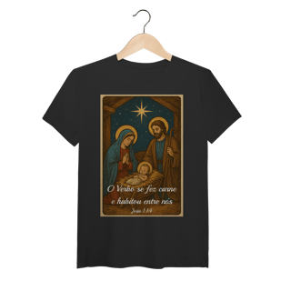 Nome do produto T-Shirt Pima – “O Verbo Se Fez Carne”