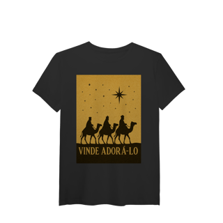 Nome do produto T-Shirt Pima Vinde Adorá-Lo – Reis Magos