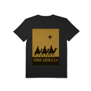 Nome do produto T-Shirt Pima Vinde Adorá-Lo – Reis Magos