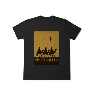 Nome do produto T-Shirt Classic Vinde Adorá-Lo – Reis Magos