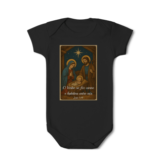Nome do produto Body Infantil – “O Verbo Se Fez Carne”