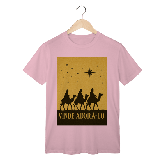 T-Shirt Classic Vinde Adorá-Lo – Reis Magos