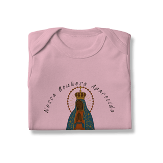 Nome do produto Boy Infantil – Nossa Senhora Aparecida (Frente e Costas)