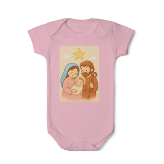 Nome do produto Body Infantil – Sagrada Família (Estilo Infantil)