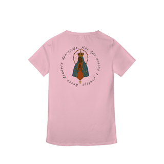 Nome do produto Baby Long Pima – Nossa Senhora Aparecida (Frente Pequena + Costas Grandes)