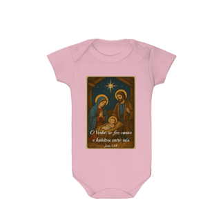 Nome do produto Body Infantil – “O Verbo Se Fez Carne”