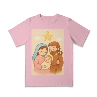 Nome do produto Camiseta Classic Infantil – Sagrada Família (Estilo Infantil)