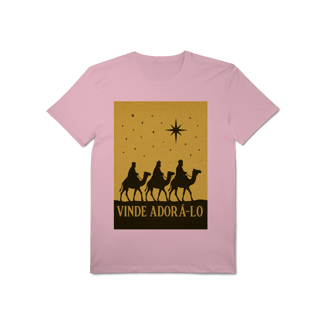 Nome do produto T-Shirt Pima Vinde Adorá-Lo – Reis Magos
