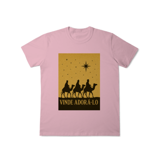 Nome do produto T-Shirt Classic Vinde Adorá-Lo – Reis Magos