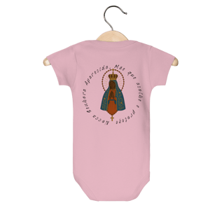 Nome do produto Boy Infantil – Nossa Senhora Aparecida (Frente e Costas)