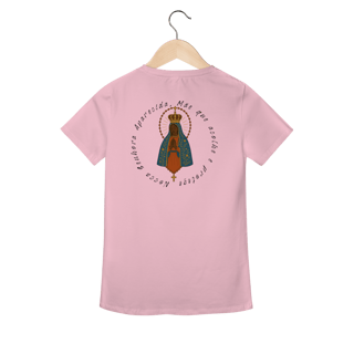 Nome do produto Baby Long Pima – Nossa Senhora Aparecida (Frente Pequena + Costas Grandes)