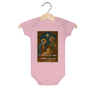 Nome do produto Body Infantil – “O Verbo Se Fez Carne”