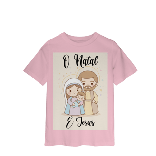 Nome do produto Camiseta Classic Infantil – Sagrada Família (Estilo Infantil 2)