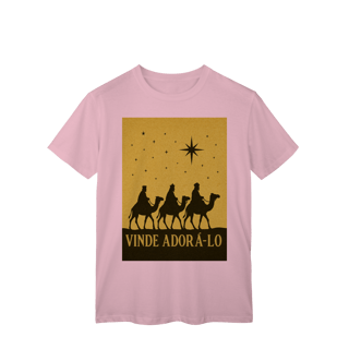 Nome do produto T-Shirt Classic Vinde Adorá-Lo – Reis Magos