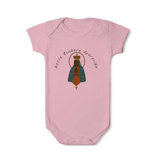 Nome do produto Boy Infantil – Nossa Senhora Aparecida (Frente e Costas)