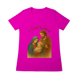 Nome do produto Baby Long Quality Natal é Jesus – Sagrada Família