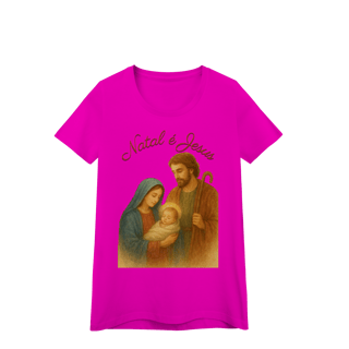 Nome do produto Baby Long Quality Natal é Jesus – Sagrada Família