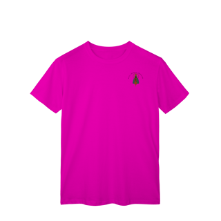 Nome do produto T-Shirt Classic – Nossa Senhora Aparecida (Emblema na Frente + Estampa Grande nas Costas)