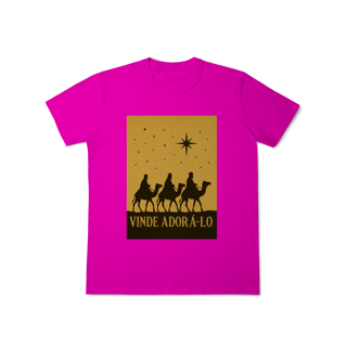 Nome do produto T-Shirt Classic Vinde Adorá-Lo – Reis Magos