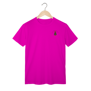 Nome do produto T-Shirt Classic – Nossa Senhora Aparecida (Emblema na Frente + Estampa Grande nas Costas)