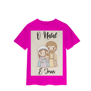 Nome do produto Camiseta Classic Infantil – Sagrada Família (Estilo Infantil 2)