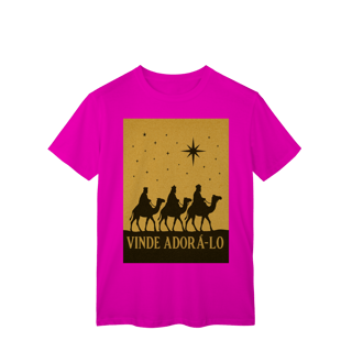 Nome do produto T-Shirt Classic Vinde Adorá-Lo – Reis Magos