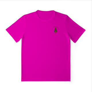 Nome do produto Camiseta Sport Dry UV – Nossa Senhora Aparecida (Frente Emblema pequeno + Costas Grandes)