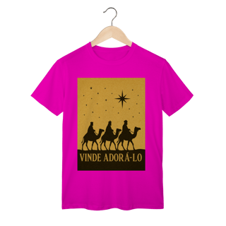 Nome do produto T-Shirt Classic Vinde Adorá-Lo – Reis Magos